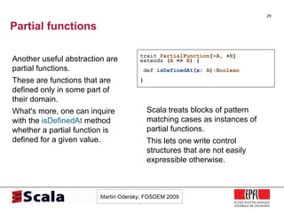 Scala Talk at FOSDEM 2009 | PPT