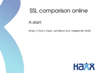 SSL comparison online

A start:
http://curl.haxx.se/docs/ssl-compared.html
 