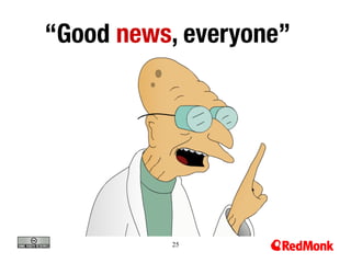 “Good news, everyone”




           25
 