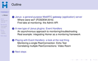 FOSDEM2017 - Janus Event Handlers | PDF