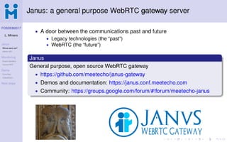 FOSDEM2017 - Janus Event Handlers | PDF