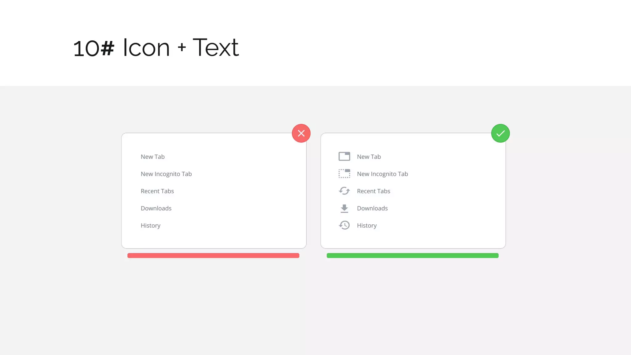 Icon + Text
27 / 30
10#
 