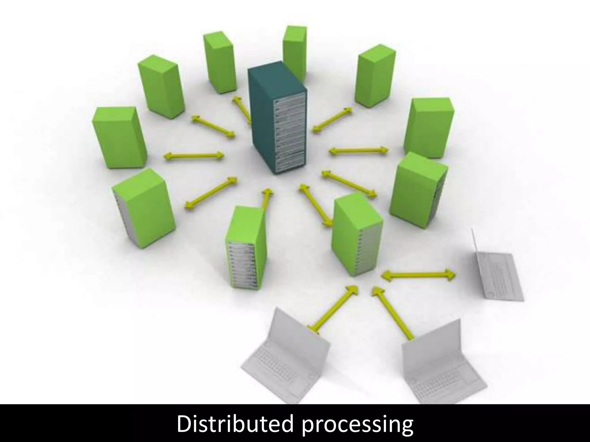 Distributed processing
 
