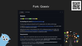 Fork: Goexiv
 