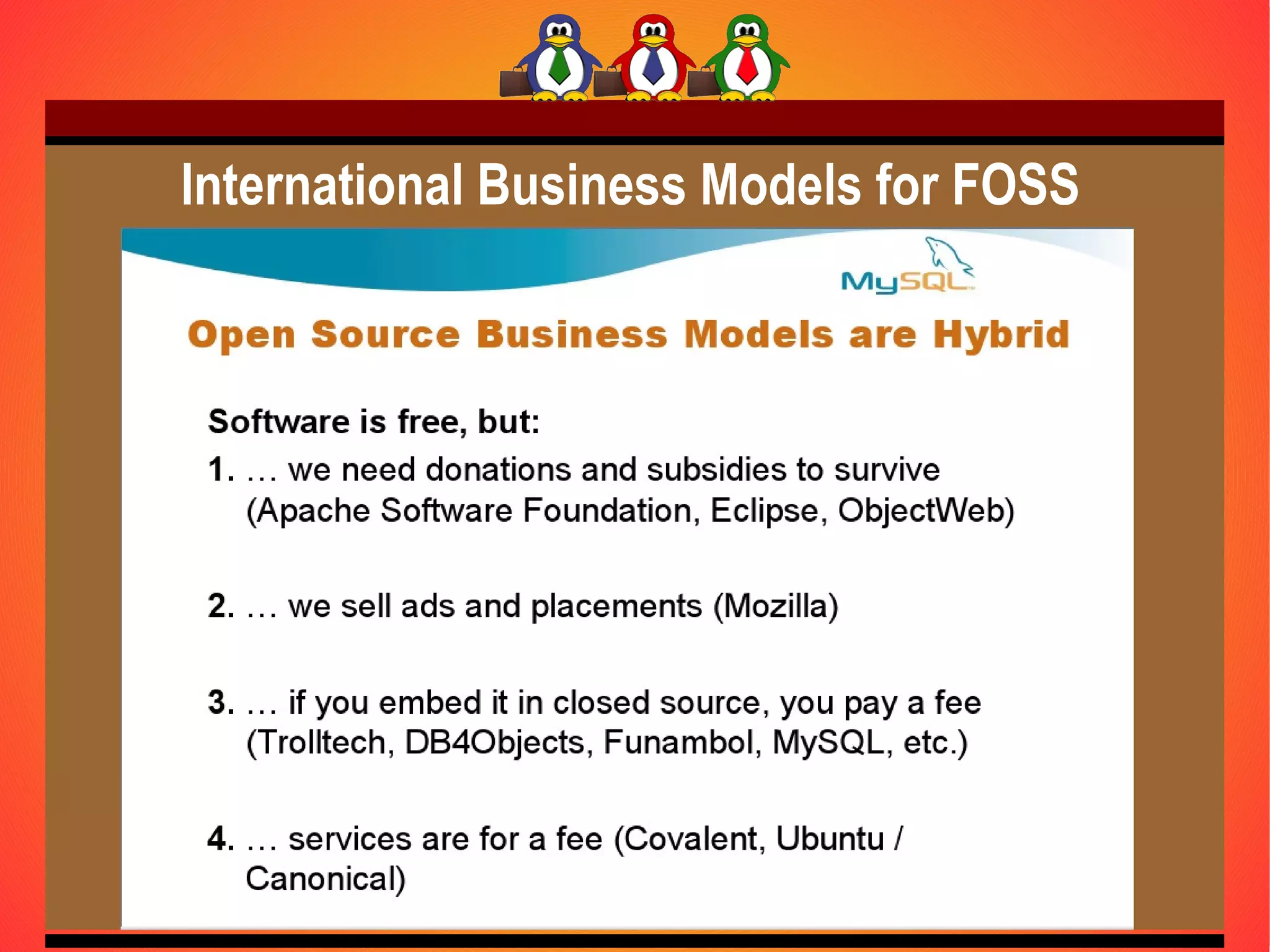 Foss Biz Model - Holden Hao