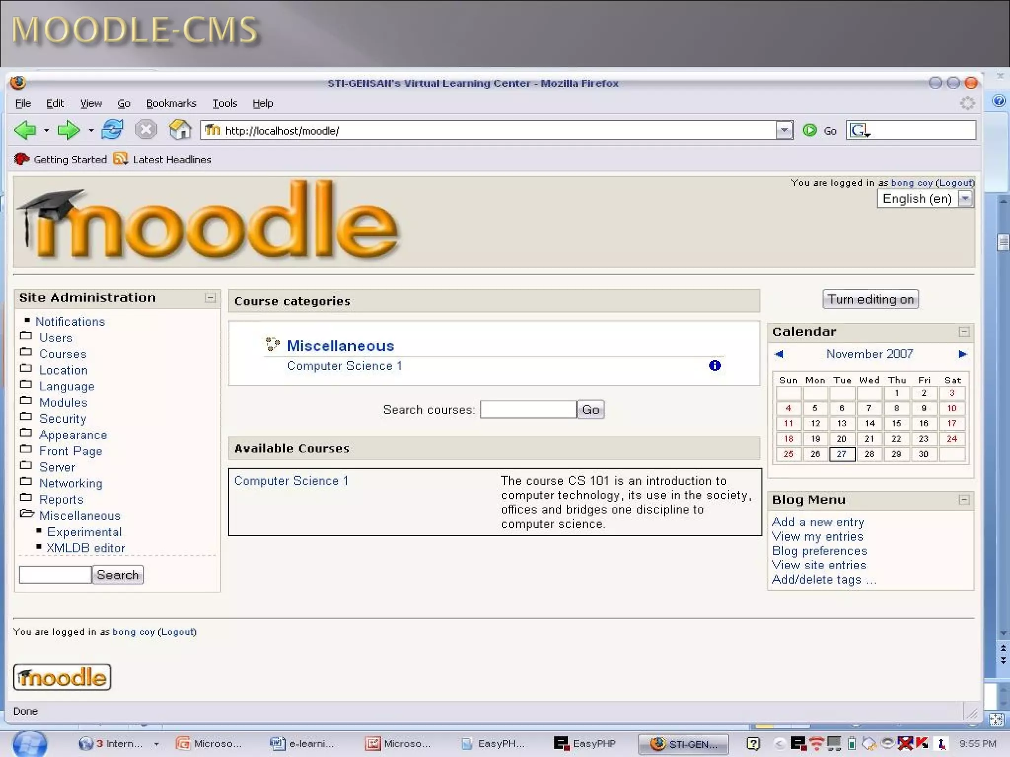 Foss E-Learning Star