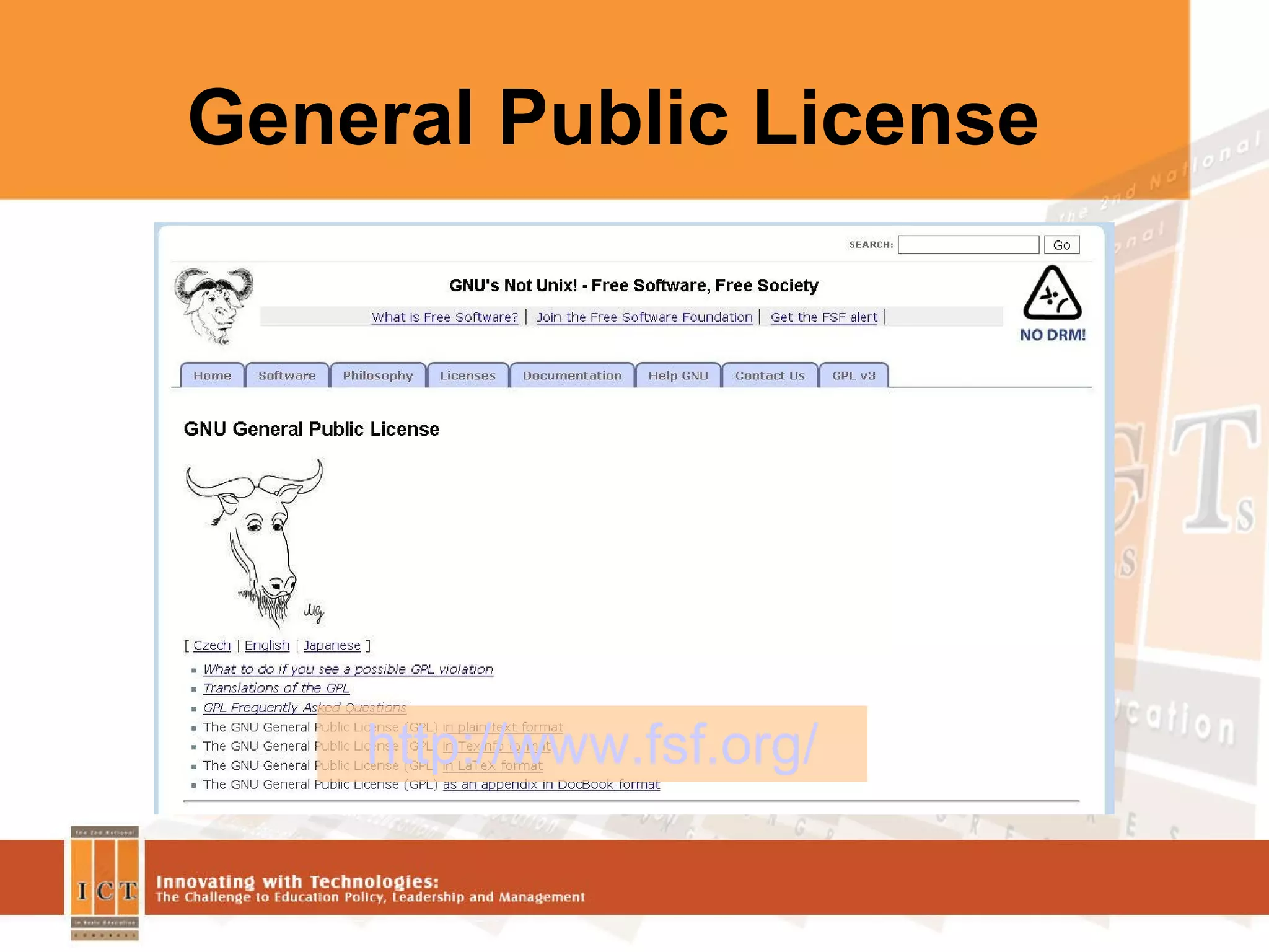 General Public License http://www.fsf.org/ 