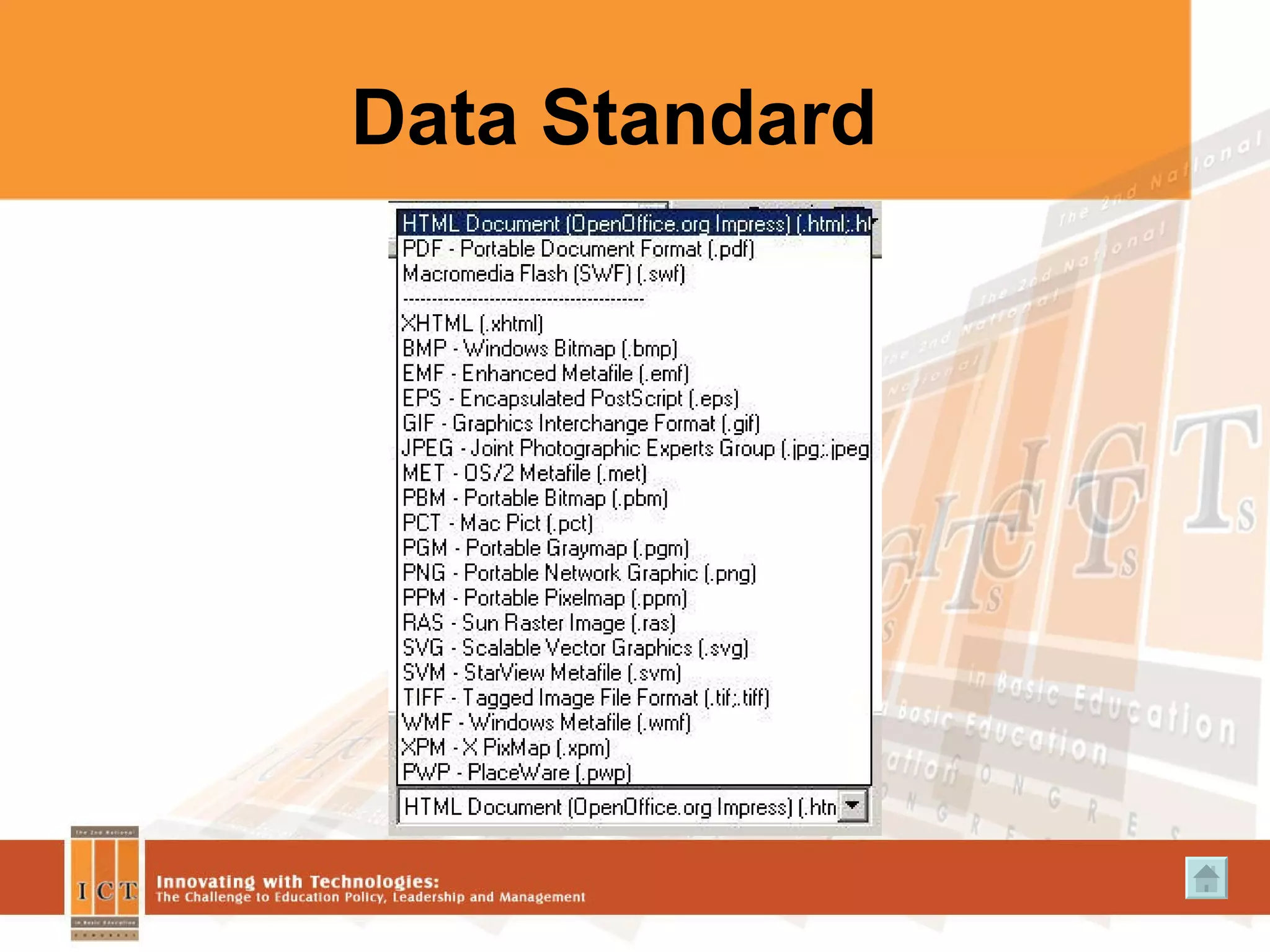 Data Standard 