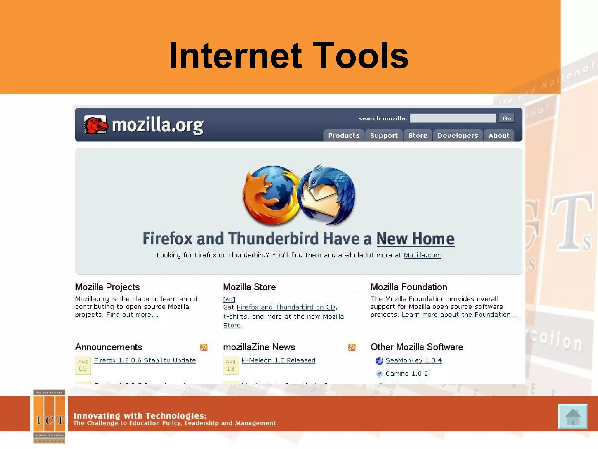 Internet Tools 