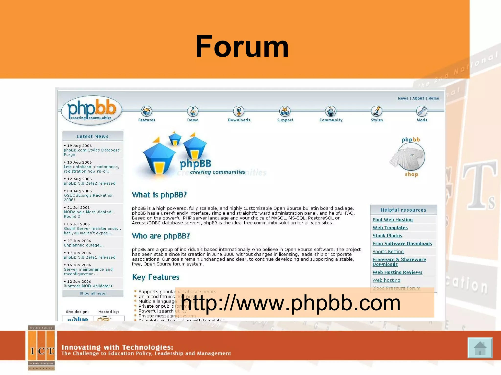 Forum http://www.phpbb.com 