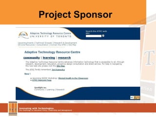 Project Sponsor 