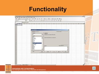 Functionality 