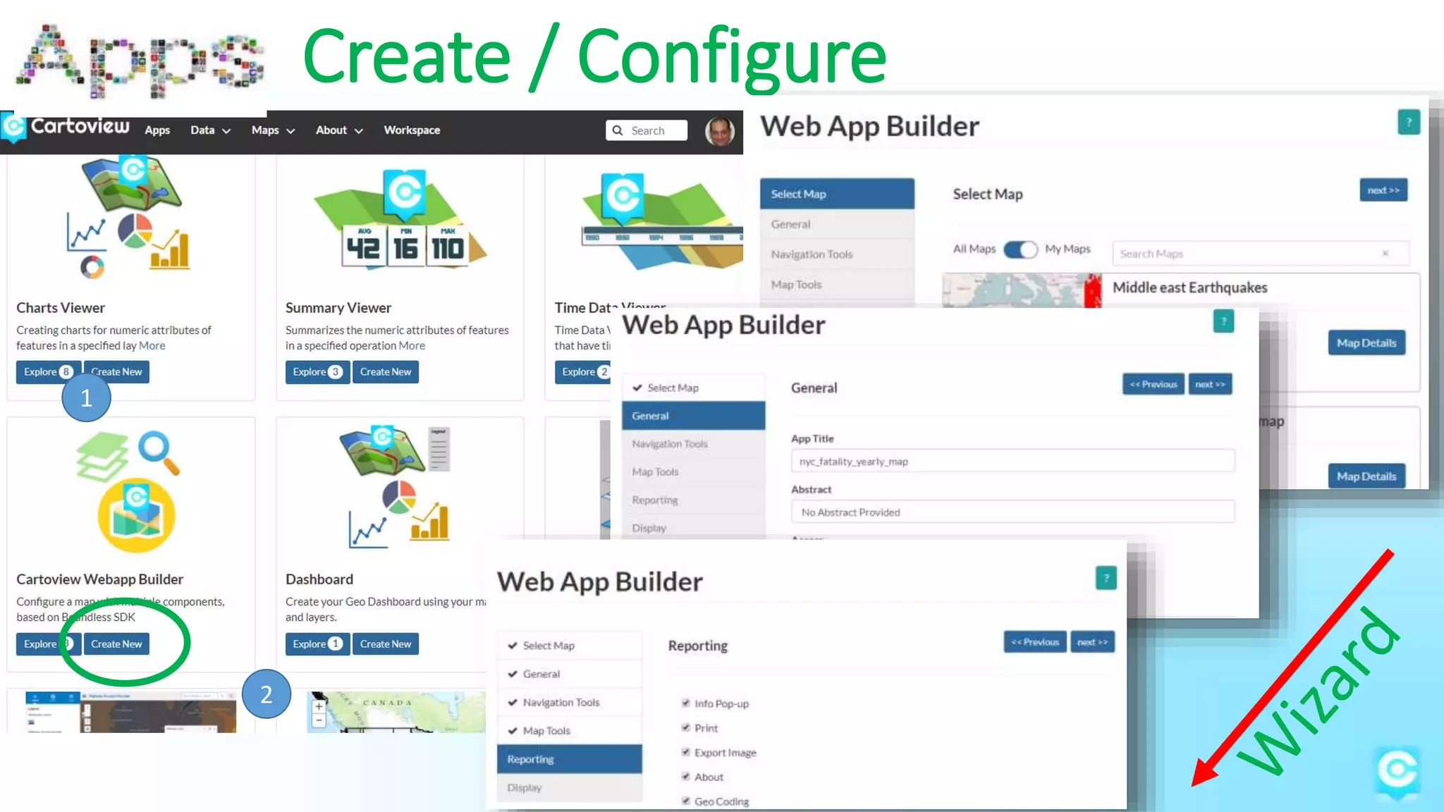 Create / Configure
1
2
5
 