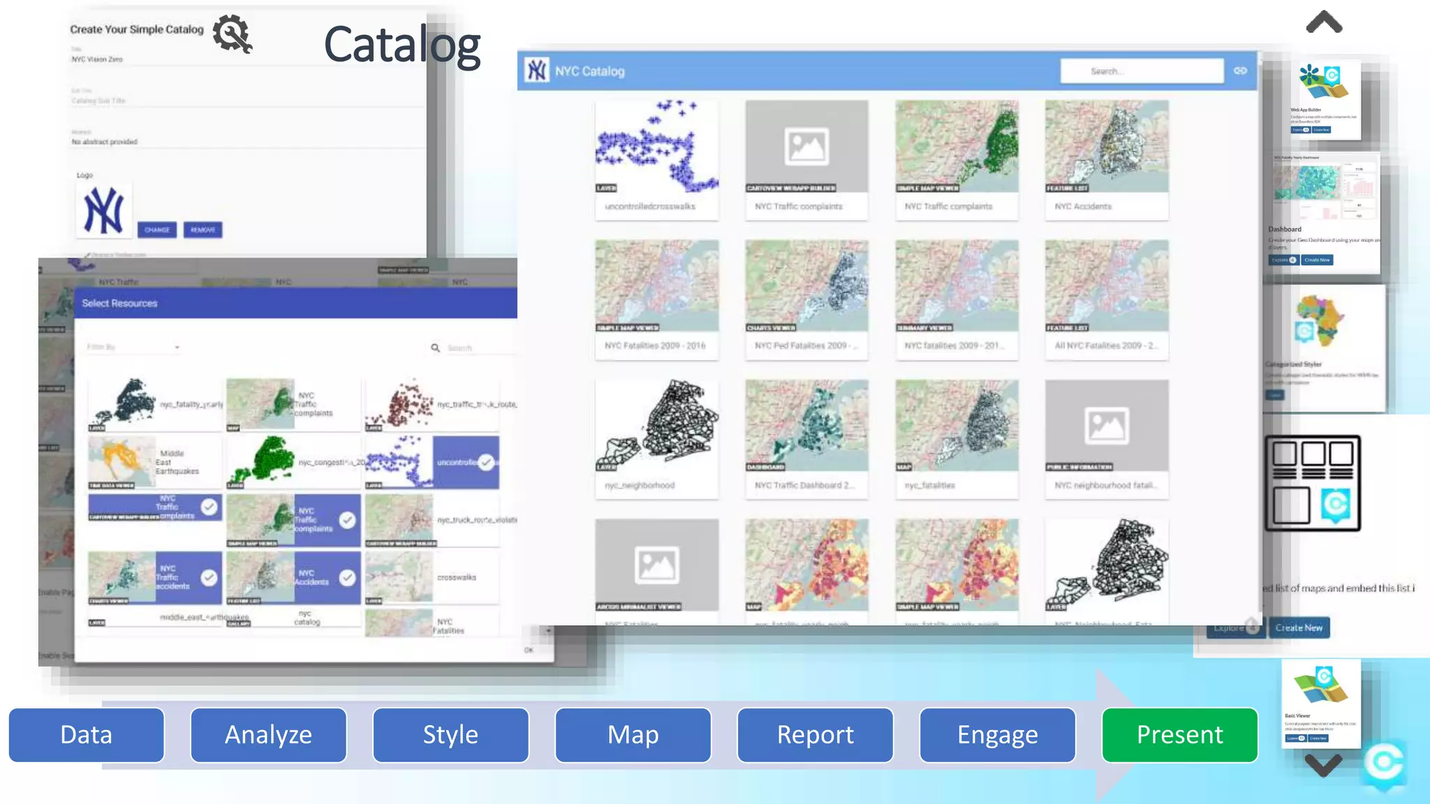 Data Analyze Style Map Report Engage Present
Catalog
 