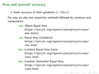 Geodesic algorithms: an experimental study | PDF