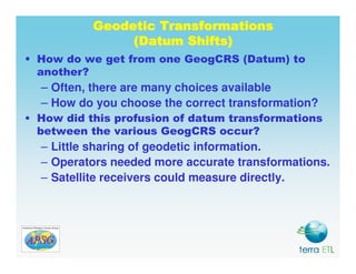 Map Projection In Geodesy Geodesy, Map Projections - Introduction