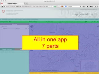 Federal Office of Topography swisstopo
COSIG
All in one app
7 parts
 