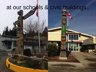 at our schools & civic buildings.. 
 