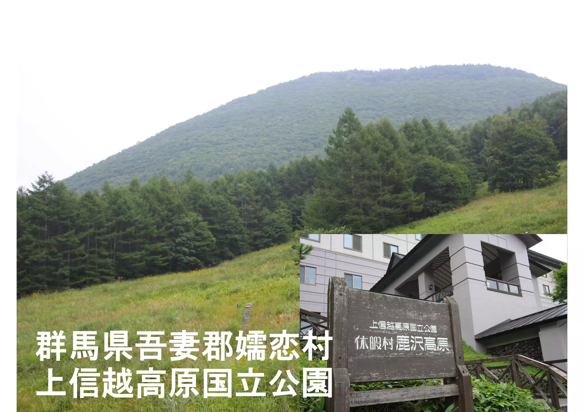 群馬県吾妻郡嬬恋村
上信越高原国立公園
 