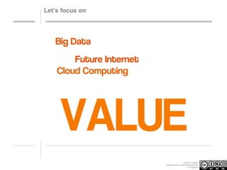 Let’s focus on

Creative Commons
Attribution-NonCommercial-ShareAlike
3.0 Unported.

 