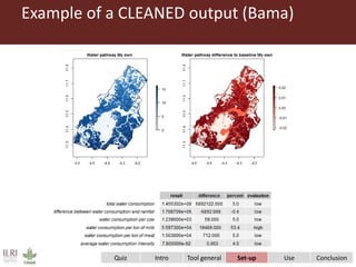 CLEANED tool: Live spatial simulation to develop a shared vision for a sustainable livestock value chain transformation 