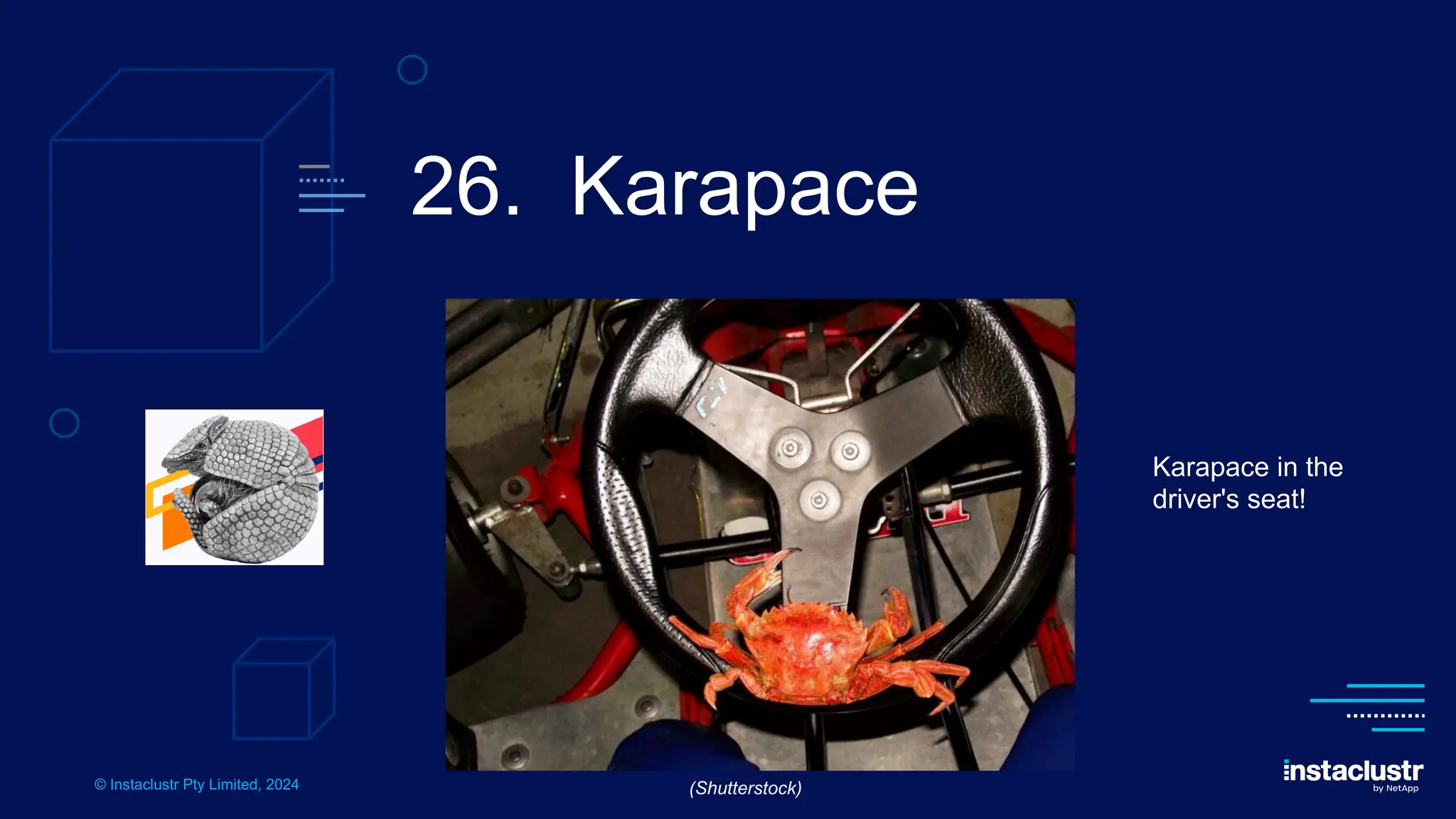 © Instaclustr Pty Limited, 2024
26. Karapace
Karapace in the
driver's seat!
(Shutterstock)
 