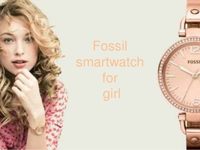 fossil smartwatch girls