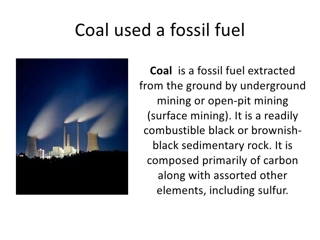 Fossil fuels final