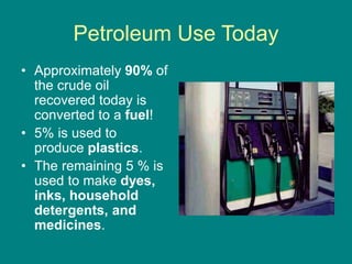 Fossil Fuels Origins And Uses Of Petroleum Ppt Fossil Fuels Origins And Uses Of Petroleum Ppt