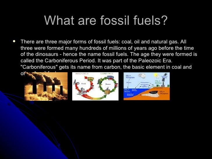 Fossil fuels powerpoint