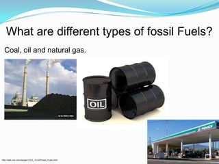 Fossil fuels powerpoint