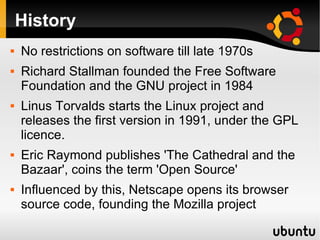 Introduction to FOSS | PDF | Shareware and Freeware | Computer Software ...