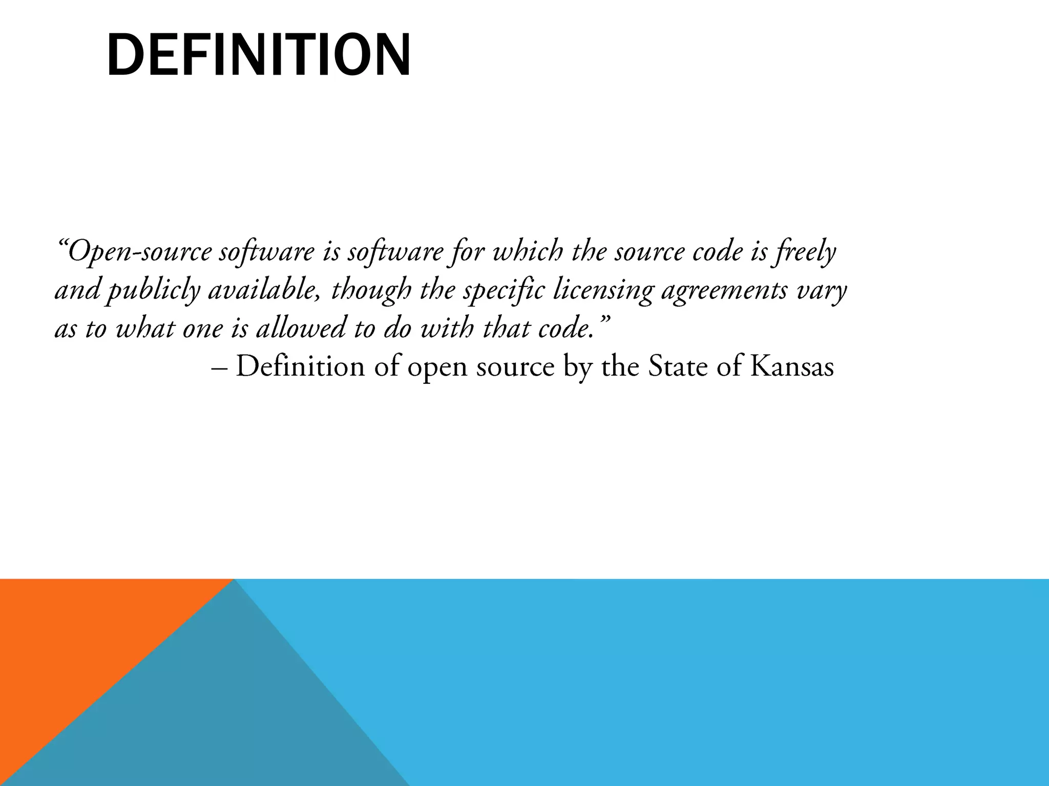 DEFINITION
 
