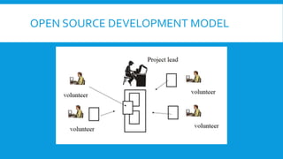 OPEN SOURCE DEVELOPMENT MODEL
 