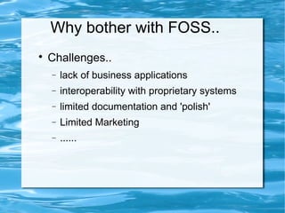 Free and Open Source Software | PPT