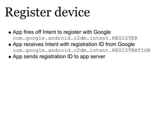 FOSS STHLM Android Cloud to Device Messaging