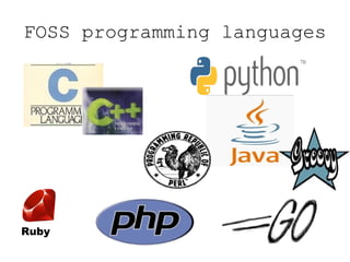 FOSS programming languages Ruby