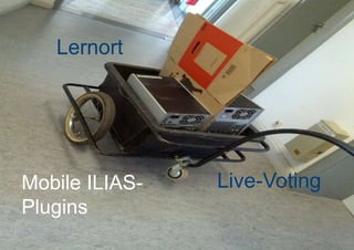 UNIVERSITÄT HOHENHEIM 
Lernort 
Mobile ILIAS- Live-Voting 
Plugins 
 