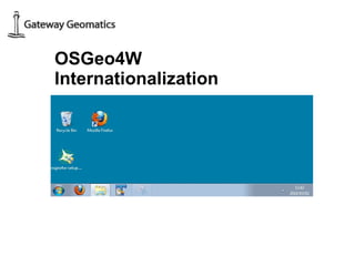 OSGeo4W Internationalization 