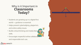 Fostering Digital Citizenship in Today’s Classroom Environments. | PPTX