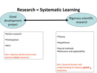 From research outputs to development outcomes: Fostering fodder innovation