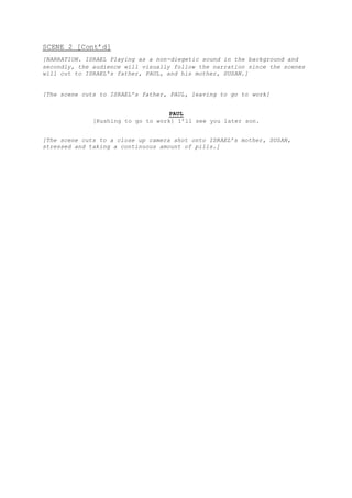 Foster me official script | DOCX