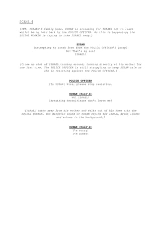 Foster me official script | DOCX