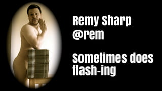 Remy Sharp
@rem
Sometimes does
flash-ing
 