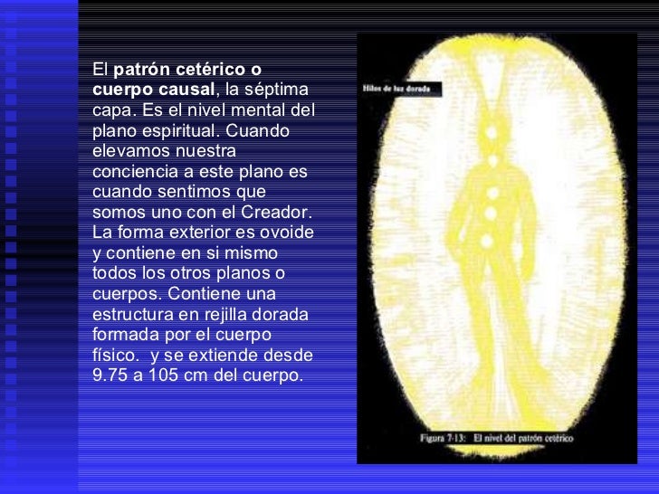 Resultado de imagen de El patrón cetérico o cuerpo causal
