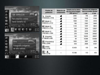 Resolución
• Depende de para qué queramos la foto.
• 8 Megapíxeles más que suficiente.
• Recortes.
 