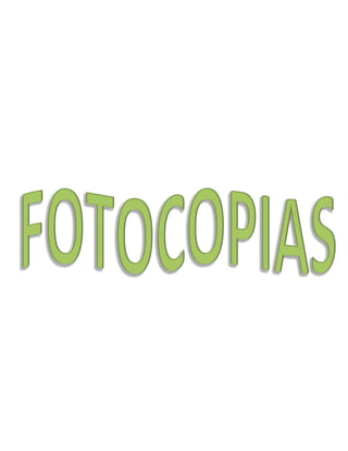 Fotocopias
