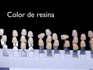 Color de resina
 