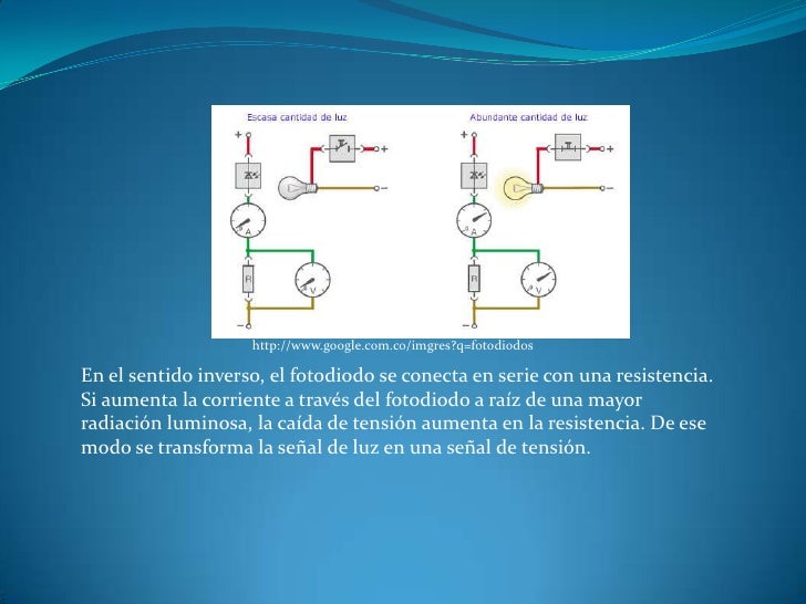 como se conecta un fotodiodo