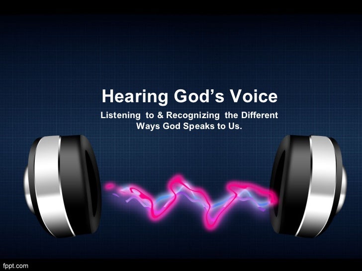 Hearing Gods Voice - 